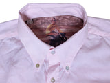 Barbour Steve McQueen Shirt M Pink Button-down Cotton