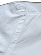Pino Borriello Shirt 15.75 White Wide Spread Collar Pure Cotton