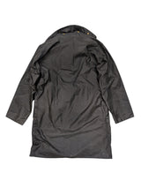 Barbour Coat S C36 Midnight Border Waxed Cotton