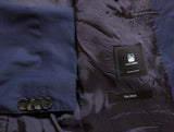 Hugo Boss Suit 40R Blue Microcheck Colombo Wool/Silk
