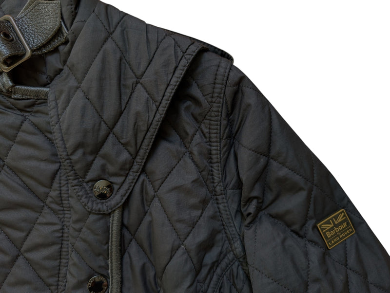 Range Rover Barbour Barbour x Land Rover Range Ladies Jacket 8 US Black Lordenshaw Quilt P ...