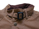 Hackett Rally Field Jacket M Light Brown Waxed England