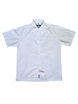 Ben Sherman Shirt M White Cotton/Linen
