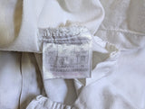 Ben Sherman Shirt M White Cotton/Linen