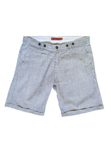 Barena Venezia Bermuda Shorts 34 Striped Cotton/Linen