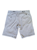 Barena Venezia Bermuda Shorts 34 Striped Cotton/Linen