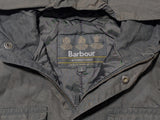 Barbour Coat Boys L Soft Black Waxed Cotton