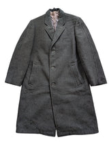 Vintage Daks London Tweed Coat 42R Grey/Brown Heavy Wool