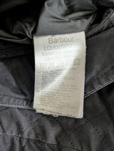Barbour x Land Rover Ladies Parka M/6 US Black Terrain Quilt Polyester