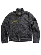 Barbour Jacket S Black Bowmore Padded Quilt Polyester
