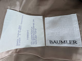 Baumler Waistcoat/Vest XXXL/48R Oatmeal Brown Linen/Wool