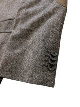 Hugo Boss Sport Coat 38R Brown Melange Wool/Silk Blend