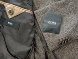 Hugo Boss Sport Coat 38R Brown Melange Wool/Silk Blend