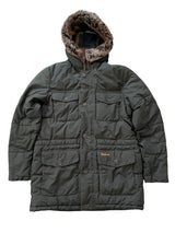 Barbour Coat Boys XL Jungle Green FibreDown Polyester