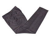 Benjamin Suit Earthy Grey Windowpane VBC Wool
