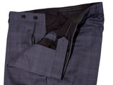 Benjamin Suit Soft Blue Plaid 2-Button REDA Wool
