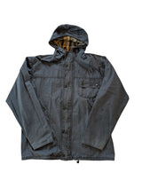 Barbour Jacket S/M Blue-Grey Durham Kagoule Waxed Cotton