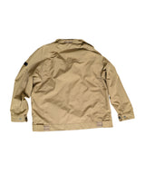 Barbour Jacket Boys L Tan Bolt Waterproof Polyester
