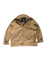 Barbour Jacket Boys L Tan Bolt Waterproof Polyester