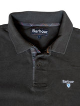 Barbour Polo Shirt L Jungle Green Cotton Pique