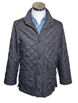 Barbour Jacket S/M Black Padded Quilt Polyester