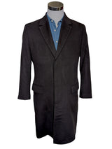 Hugo Boss Coat 42R Black Colombo Wool/Cashmere