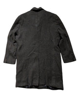Alnis Bespoke Coat M/40S Olive-Grey Peak Lapel Wool