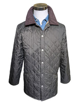 Barbour Jacket S/M Dark Jungle Green Liddesdale Padded Quilt Polyamide