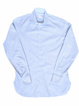Pal Zileri Shirt S/15 Sky Blue Check Cotton