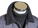 Barbour Jacket S/M Navy Blue Liddesdale Padded Quilt Polyamide