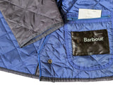 Barbour Jacket S/M Navy Blue Liddesdale Padded Quilt Polyamide