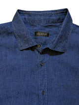 Delsiena Shirt XL/18 Van Gogh Blue Linen