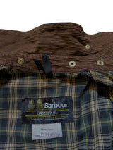 Barbour Coat XS/S 34 Olive Green Gamefair Waxed Cotton