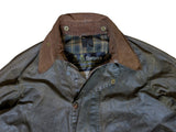 Barbour Coat XS/S 34 Olive Green Gamefair Waxed Cotton