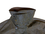 Barbour Coat XS/S 34 Olive Green Gamefair Waxed Cotton
