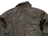 Barbour Coat XS/S 34 Olive Green Gamefair Waxed Cotton
