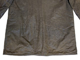 Barbour Coat XS/S 34 Olive Green Gamefair Waxed Cotton