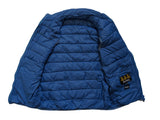 Barbour Gilet S Blue Bretby Padded Quilt Poliamide
