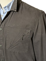 Barbour Overshirt Shacket M/L Black Cotton