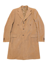 J. Peterman Coat M/40R Tan Duca Visconti Cotton Moleskin