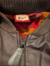 Onitsuka Tiger Jacket S Brown Waxed Cotton Rare