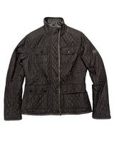 Barbour x Land Rover Ladies Jacket S/4 US Black Trimdon Quilt Polyester