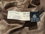 Vintage Bondress Balmacaan Raglan Coat 40/42 Camel Tan Pure Wool