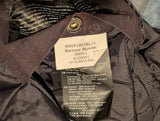 Barbour Jacket S Blue Plaid Blundel Waxed Cotton Rare