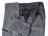 Luigi Bianchi Suit 40R Charcoal Beaded Pinstriped 3-Button Wool