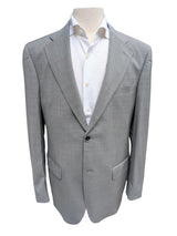 Luigi Bianchi Suit 40R Light Grey 2-button Wool Reda