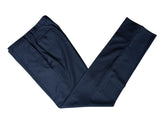 Luigi Bianchi Lubiam Suit 42R Navy Blue Striped 3-button 110's Wool l