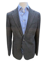 Benjamin Colombo Sport Coat Forest Green Plaid Soft Shoulder Wool/Cashmere