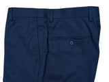 Benjamin Suit Navy Blue 2-Button Wool Doeskin Flannel