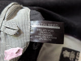 Vintage Austin Reed M/40 DB Peacoat Black Wool/Cashmere